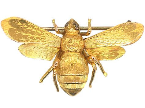 Bee Brooch Gold